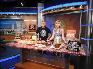 Berea Rib with WJW Fox 8 Morning Show's Wayne, Kristi and Stefani