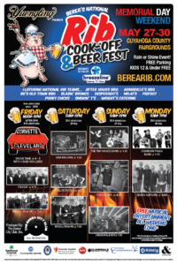 Berea's National Rib Cook-Off Promotional Poster