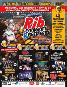 2026 Berea's National Rib Cook-Off promotional poster