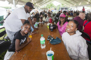 Patrons at Berea's National Rib Cook-Off & Beer Fest